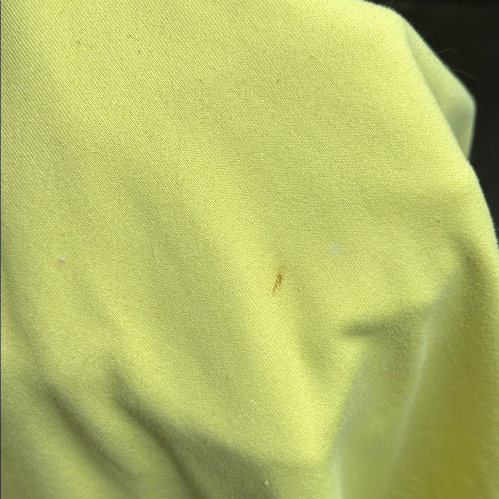 Nike Bright Yellow Half-Zip Top Athletic Jacket - Picture 7 of 13